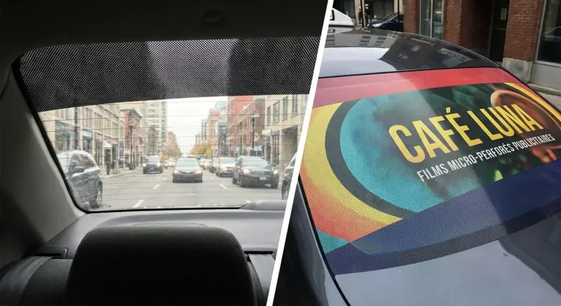 Lunette arrière micro-perforée -  | Monsieur Covering