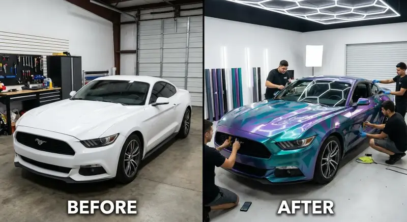 Changement de couleur intégral -  | Monsieur Covering