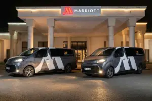 Covering publicitaire Marriott