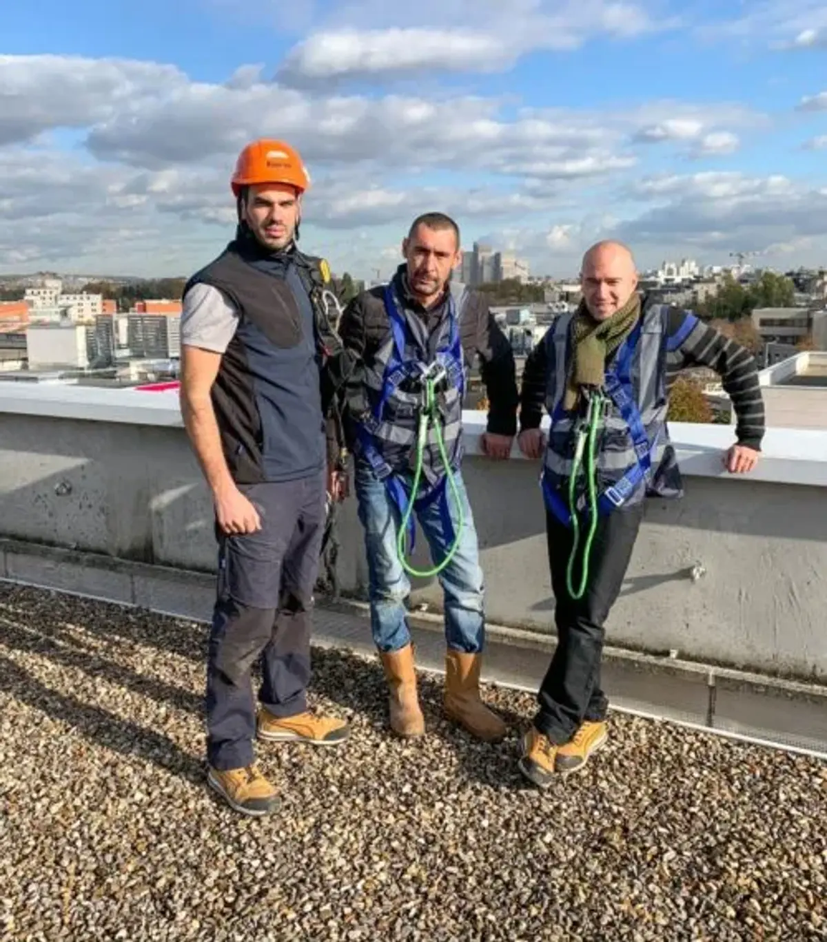 L'équipe Monsieur Covering en action