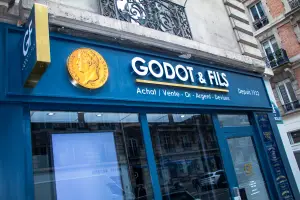 Enseigne Godot Fils Courcelles