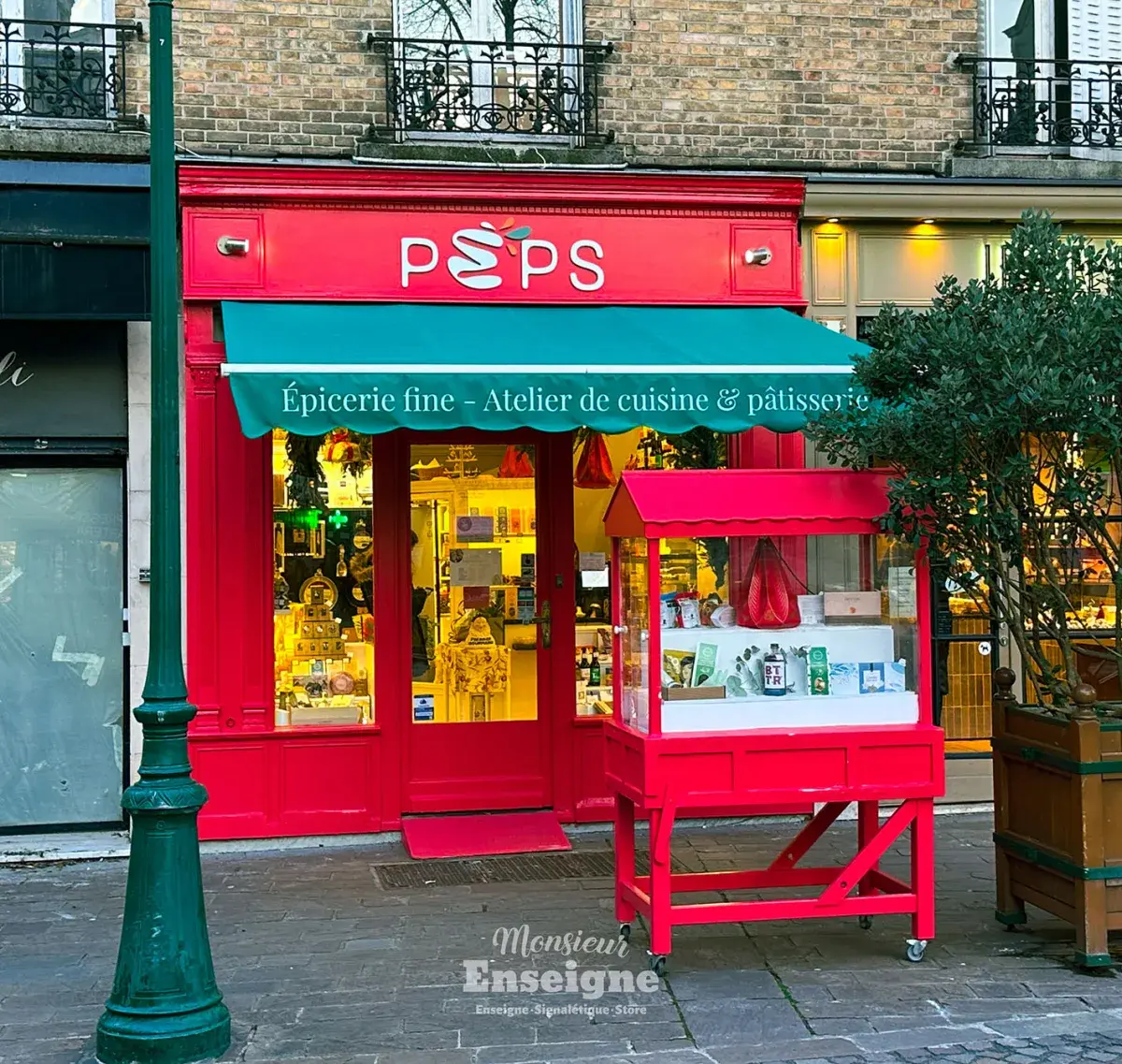 Enseigne Pep's – Rueil-Malmaison